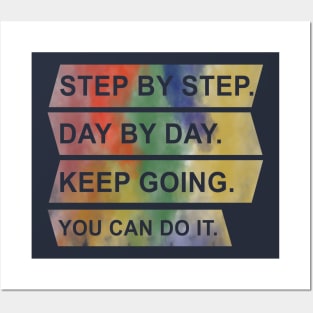 Step by Step - Day by day Posters and Art